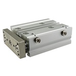Compact cilinder met geleiding